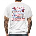 Dr Seuss I Will Teach On A Train I Will Teach In The Rain A Fox Shirt Mens Back Print T-shirt