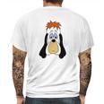 Droopy Face Mens Back Print T-shirt