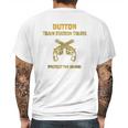 Dutton Train Station Tours Mens Back Print T-shirt