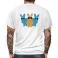 Easter Bunny Hip Trio Bunnies Funny Gift For Easter Kids Mens Back Print T-shirt