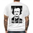 Edgar Allen Poe Poe Before Hoes Mens Back Print T-shirt