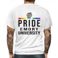 Emory University Lgbt Pride 2020 Mens Back Print T-shirt