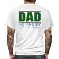 Emory University Proud Dad Parents Day 2020 Mens Back Print T-shirt