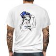 Ems Emergency Emt Rosie The Riveter Mens Back Print T-shirt