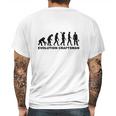 Evolution Craftsman Bottles &Ampamp Mugs Mens Back Print T-shirt