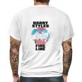 First Name Harry Retro Pattern Vintage Style Mens Back Print T-shirt