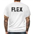 Flex Workout Mens Back Print T-shirt