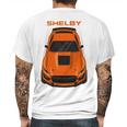 Ford Mustang Shelby Gt500 2020 2021 Twister Orange Mens Back Print T-shirt