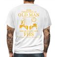 Fraser High School Mens Back Print T-shirt