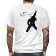 Freddie Mercury Signature Queen Rock Band Shirt Mens Back Print T-shirt