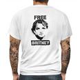 Free Britney Basic Design Mens Back Print T-shirt