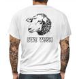 Funny Farm Animal Ewe Wish Sheep Tee Ffa 4H Mens Back Print T-shirt