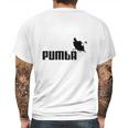 Funny Pumba Mens Back Print T-shirt