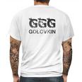 Gennady Golovkin Ggg Mens Back Print T-shirt