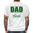 George Mason University Proud Dad Parents Day 2020 Mens Back Print T-shirt