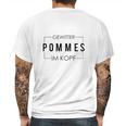 Gewitter Im Kopf Pommes Tourette Gisela Mens Back Print T-shirt