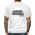 Good Trouble John Lewis Mens Back Print T-shirt