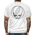 Grateful Dead Retro Line Art Mens Back Print T-shirt