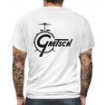 Gretsch Drums Mens Back Print T-shirt