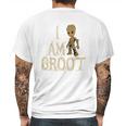 I Am A Groot Mens Back Print T-shirt