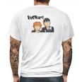 Haikyuu Basic Mens Back Print T-shirt