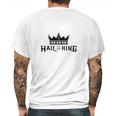 Hail To The King Mens T-Shirt Mens Back Print T-shirt