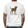 Hank The Cowdog Its Me Again Mens Back Print T-shirt