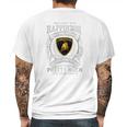 Happiness Lamborghini September Mens Back Print T-shirt