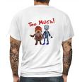 Heat Miser And Snow Miser From The Year Without A Santa Claus Mens Back Print T-shirt