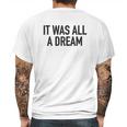 Hip Hop Rap Lyrics Quotes Mens Back Print T-shirt