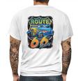 Hot Rod Route 66 Sign Mens Back Print T-shirt