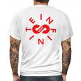 Infinite Lists Army Mens Back Print T-shirt