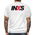 Inxs Band Logo Mens Back Print T-shirt