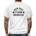 Iron Mike Tyson Brooklyn Boxing Gym Training Grey Mens Back Print T-shirt