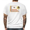 Island Hoppers Hawaii Mens Back Print T-shirt