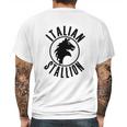 Italian Stallion Rock Mens Back Print T-shirt