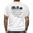 Jane Austen Book Mens Back Print T-shirt