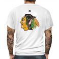 Jonathan Toews Chicago Blackhawks Red Jersey Mens Back Print T-shirt