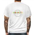 Juneteenth Celebration Mens Back Print T-shirt