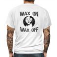 The Karate Kid Wax On Wax Off Mens Back Print T-shirt