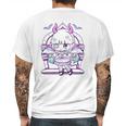 Kawaii Pastel Goth Cute Creepy Girl And Bats Mens Back Print T-shirt