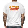 La Calle Bota Fuego Fire La Romana Dembow Trap Bunny Mens Back Print T-shirt