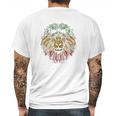 Lion Rasta Roots Rock Reggae Graphic Mens Back Print T-shirt