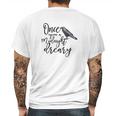 Literary Gift Edgar Allan Poe Nevermore Raven Mens Back Print T-shirt