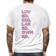 Loved Collared Owned Kink Gear Mens Back Print T-shirt