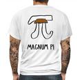 Magnum Pi Funny Math Mens Back Print T-shirt