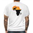 Majestic Elephant Strolling Into The Sun Africa Mens Back Print T-shirt