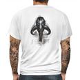 The Mandalorian Armorer Metal Icon Mens Back Print T-shirt