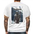 The Mandalorian Character Mens Back Print T-shirt