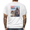 The Mandalorian The Child Mens Back Print T-shirt